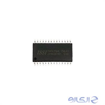 آی سی IS65C256AL-25 رم استاتیک ایسیو اس ست SSAT و زیمنس بایفیول  تک سوز و دوگانه سوز ماشین پراید و پژو 405 و سمند